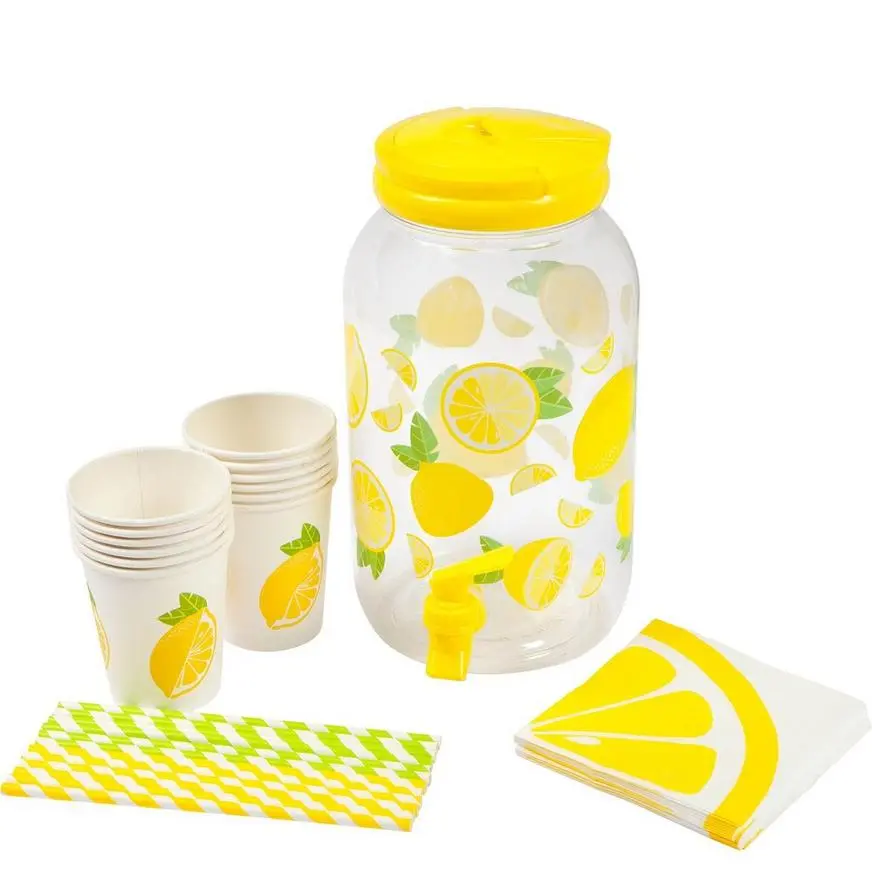 SUNNYLIFE LLC Lemon Drink Dispenser Kit 3 SUNNYLIFE LLC Lemon Drink Dispenser Kit