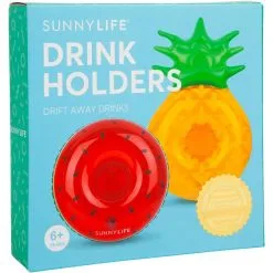 SUNNYLIFE LLC Pineapple & Watermelon Drink Floats 2ct -Party Themes Sales 812073 03