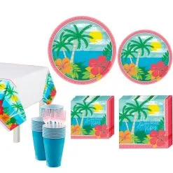 Summer Vibes Tableware Kit For 60 Guests