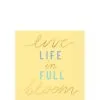 Life In Full Bloom Beverage Napkins 16ct 2 Life In Full Bloom Beverage Napkins 16ct -Party Themes Sales 815566