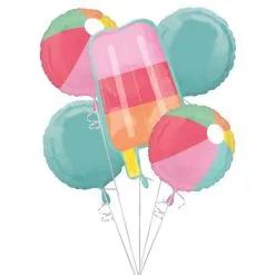 ANAGRAM INTERNATIONAL Just Chillin' Balloon Bouquet 5pc