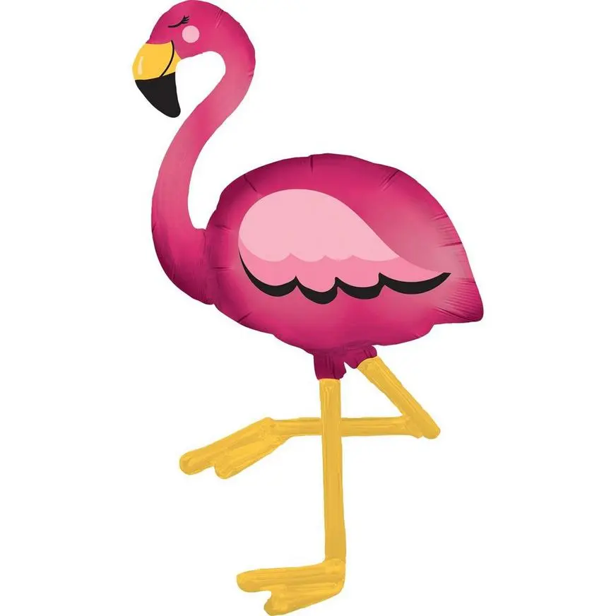 ANAGRAM INTERNATIONAL Giant Flamingo Balloon, 34in 3 ANAGRAM INTERNATIONAL Giant Flamingo Balloon, 34in