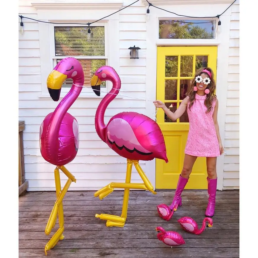 ANAGRAM INTERNATIONAL Giant Flamingo Balloon, 34in 4 ANAGRAM INTERNATIONAL Giant Flamingo Balloon, 34in - Image 2