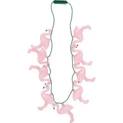 AMSCAN Light-Up Flamingo Necklace