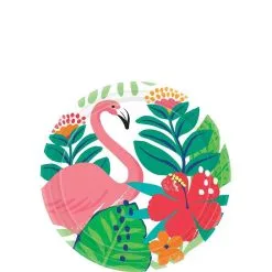 AMSCAN Tropical Jungle Dessert Plates 18ct
