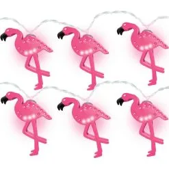 AMSCAN Flamingo LED String Lights