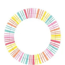 AMSCAN Happy Summer Lunch Plates 40ct