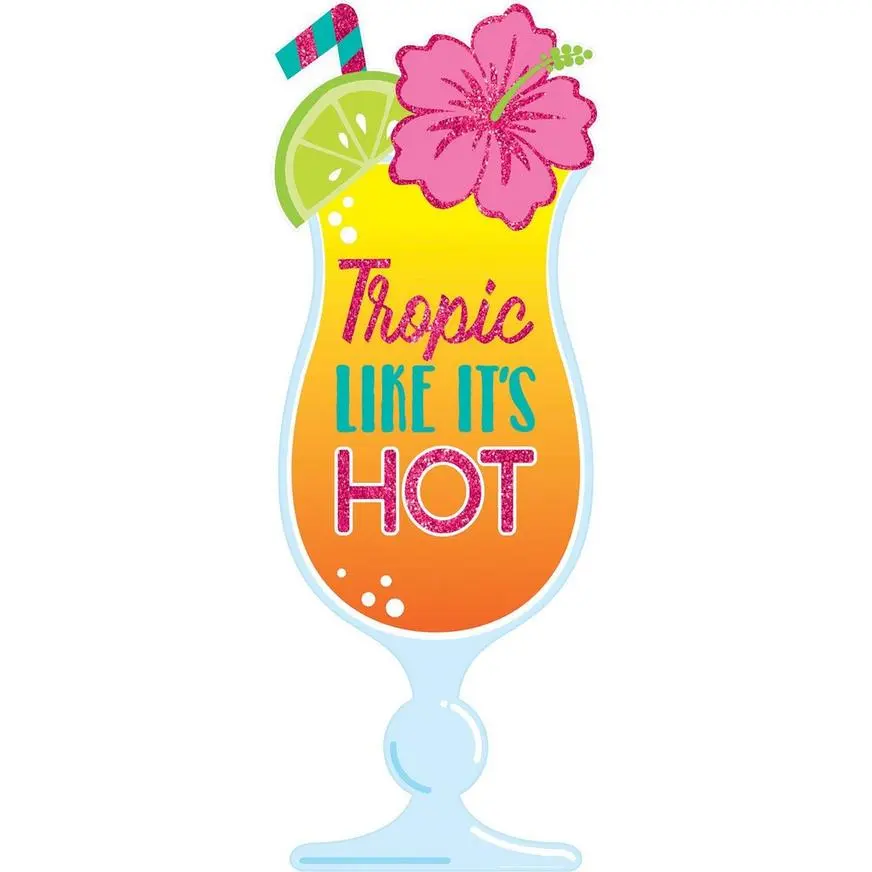 AMSCAN Margarita Glass Photo Booth Prop 3 AMSCAN Margarita Glass Photo Booth Prop