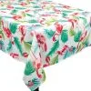 AMSCAN Flamingo Fabric Tablecloth -Party Themes Sales 830960