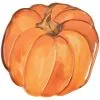 Pumpkin-Shaped Melamine Platter -Party Themes Sales 845235