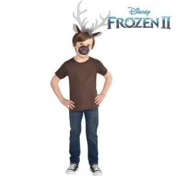AMSCAN Sven Antler Headband And Nose Accessory Kit - Frozen 2