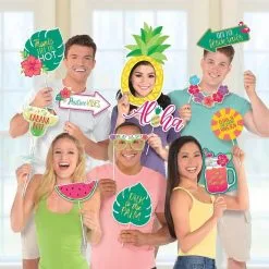 Party City Luau Party Photo Booth Kit -Party Themes Sales 850937 02