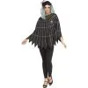 FunWorld Rose Gold Glitter Spiderweb Poncho For Adults -Party Themes Sales 868410