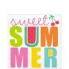 Tutti Frutti Sweet Summer Lunch Napkins, 6.5in, 16ct -Party Themes Sales 871418