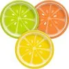 Tutti Frutti Sweet Citrus Paper Dessert Plates, 7in, 8ct