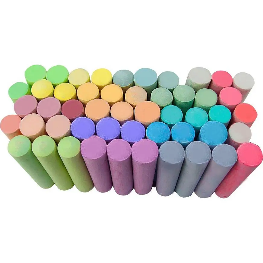 Sidewalk Chalk, 50ct 3 Sidewalk Chalk, 50ct