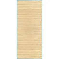 Turquoise Straw Beach Mat
