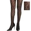Adult Black Cheetah Print Stockings -Party Themes Sales 890294