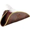 Brown Tricorn Pirate Hat 2 Brown Tricorn Pirate Hat -Party Themes Sales 890380