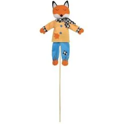 Friendly Fox Yard Stake