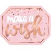 Metallic Blush Birthday Make A Wish Sign 2 Metallic Blush Birthday Make A Wish Sign -Party Themes Sales 898721