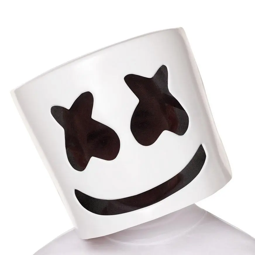 Light-Up DJ Marshmello Mask 3 Light-Up DJ Marshmello Mask
