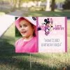 Custom Minnie Mouse Forever Photo Yard Sign -Party Themes Sales 899839