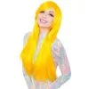 ROCKSTAR WIGS LLC Bright Yellow Wig -Party Themes Sales 900920
