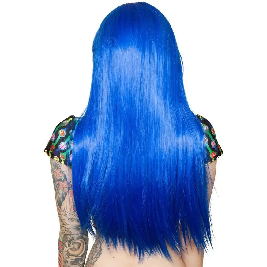 ROCKSTAR WIGS LLC Royal Blue Wig 4 ROCKSTAR WIGS LLC Royal Blue Wig - Image 2