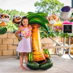 AirLoonz Tropical Palm Tree Balloon, 56in 5 AirLoonz Tropical Palm Tree Balloon, 56in -Party Themes Sales 905821 01