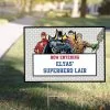 Custom Justice League Heroes Unite Yard Sign -Party Themes Sales 905899