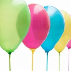 Multicolor Balloon Cups & Sticks, 8ct -Party Themes Sales 910106 01