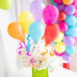 Multicolor Balloon Cups & Sticks, 8ct -Party Themes Sales 910106 04