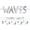 Iridescent Shimmering Mermaids Making Waves Banners, 12ft, 2ct 2 Iridescent Shimmering Mermaids Making Waves Banners, 12ft, 2ct -Party Themes Sales 911955