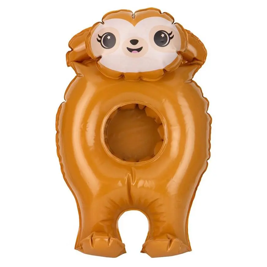 Inflatable Sloth Drink Float, 7.4in X 13in 5 Inflatable Sloth Drink Float, 7.4in X 13in - Image 3