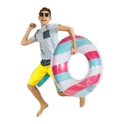 ALMAR SALES COMPANY INC Inflatable Candy Stripe Tube, 35in 5 ALMAR SALES COMPANY INC Inflatable Candy Stripe Tube, 35in -Party Themes Sales 912177 01