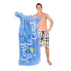 Inflatable Coast To Coast Body Raft, 30in X 58in -Party Themes Sales 912181 01