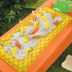 AMSCAN Inflatable Pineapple Buffet Cooler, 25.5in X 5.75ft -Party Themes Sales 912590 01