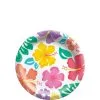 Summer Hibiscus Paper Dessert Plates, 6.75in, 50ct -Party Themes Sales 912595
