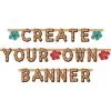 Vintage Tiki Create Your Own Cardstock Banner -Party Themes Sales 912609