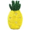 3D Tinsel Pineapple Decoration, 5.75in X 11.25in -Party Themes Sales 912621