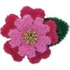 3D Tinsel Hibiscus Decoration, 13in X 10.5in 1 3D Tinsel Hibiscus Decoration, 13in X 10.5in -Party Themes Sales 912622