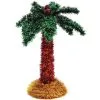 3D Tinsel Palm Tree, 9.75in X 12.5in 2 3D Tinsel Palm Tree, 9.75in X 12.5in -Party Themes Sales 912624
