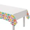 Summer Hibiscus Plastic Tablecover, 54in X 96in -Party Themes Sales 912625