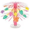 Summer Hibiscus Foil Cascade Centerpiece, 8.5in 1 Summer Hibiscus Foil Cascade Centerpiece, 8.5in -Party Themes Sales 912670