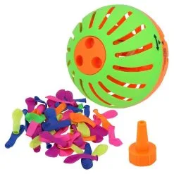 Aqua Splash Game Set, Includes Aqua Splash Ball, 50 Water Balloons, & Fill Nozzle -Party Themes Sales 912764 02