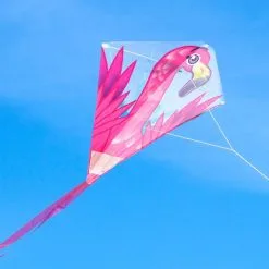 Diamond Pink Flamingo Kite, 22in X 23in