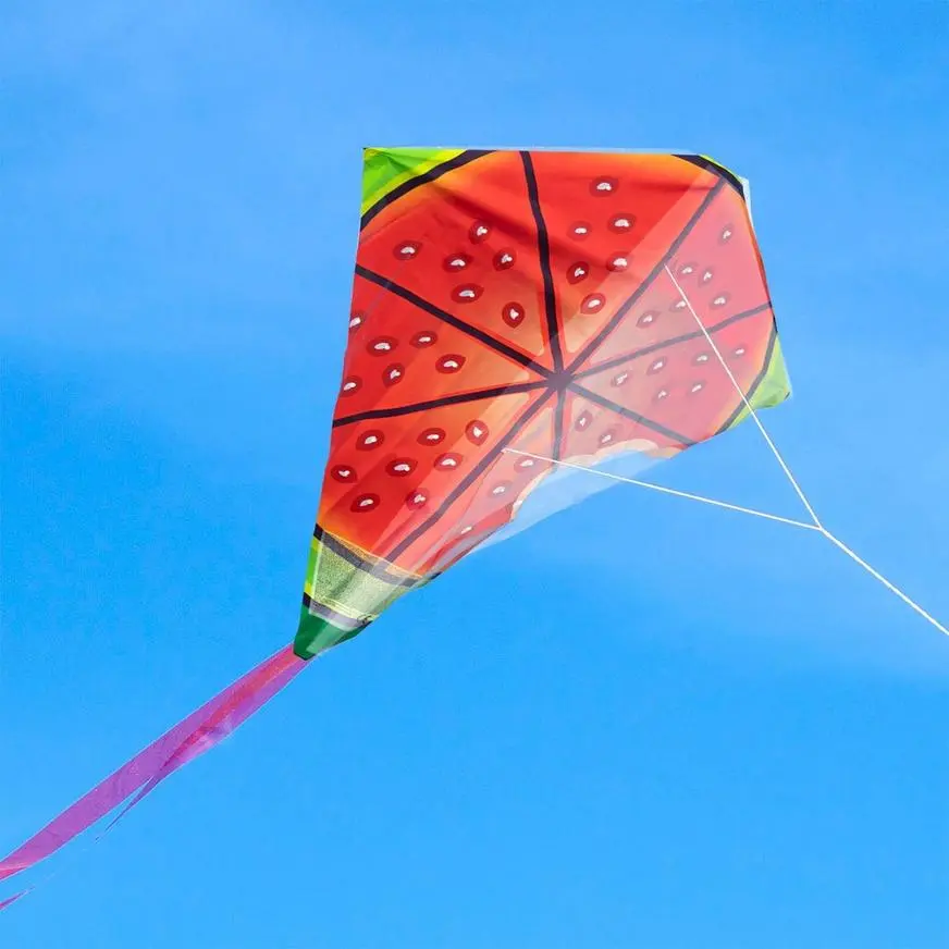 Diamond Watermelon Kite, 22in X 23in 3 Diamond Watermelon Kite, 22in X 23in