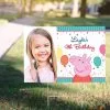 Custom Peppa Pig Photo Yard Sign -Party Themes Sales 914512