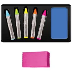 Cinema Secrets Glow-in-the-Dark Sugar Skull Makeup Kit - Day Of The Dead